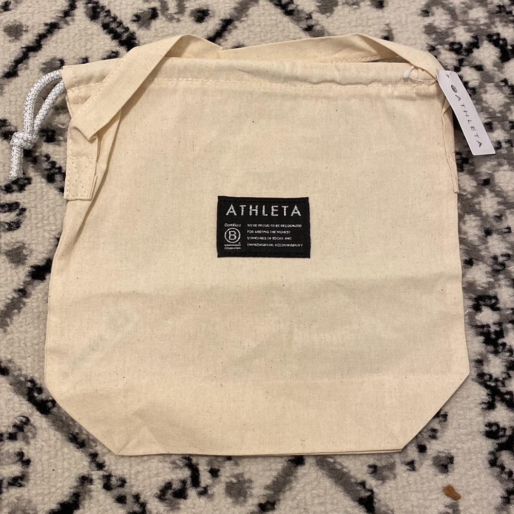 Athleta drawstring bag!